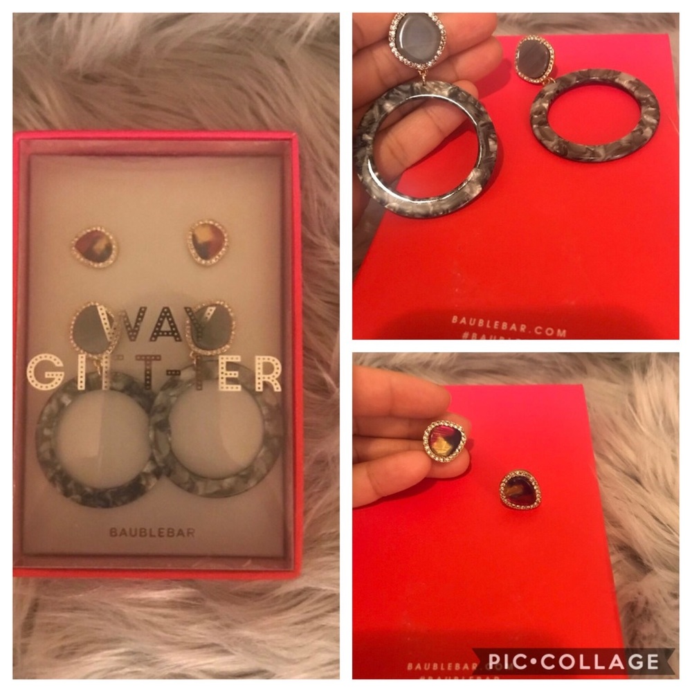 Baublebar Resin two piece set